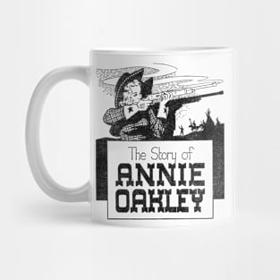 Phoebe Annie Oakley Moses Buffalo Bill Western Cowboy Retro Comic Mug